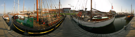 Panorama Am Lloyds Bremerhaven