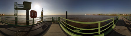 Panorama Ausleger Bremerhaven