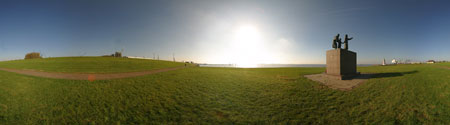 Panorama Auswandererdenkmal Bremerhaven