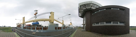 Doppelschleuse Bremerhaven Panorama Doppelschleuse Bremerhaven