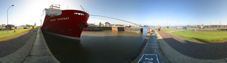 Panorama Kaiserschleuse Bremerhaven