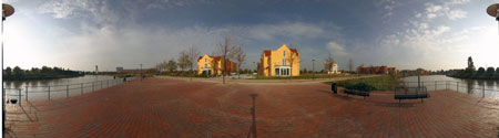Panorama Kapitänsviertel Bremerhaven
