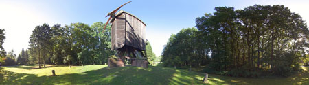Panorama Windmühle in Speckenbüttel Bremerhaven